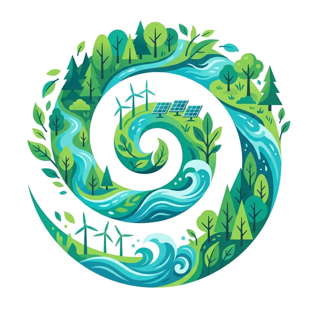 Nature Restoration Illustration